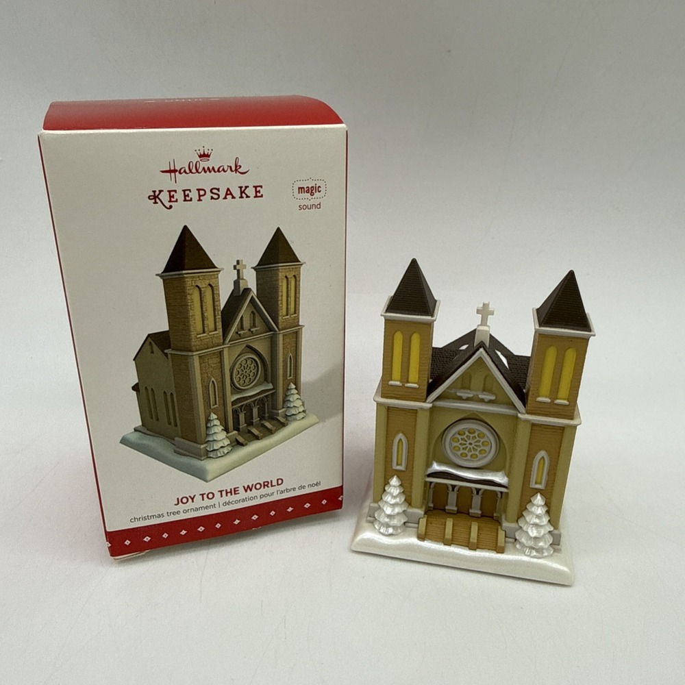 2015 Hallmark Keepsake Christmas Tree Ornament - Joy To The World (No Batteries)